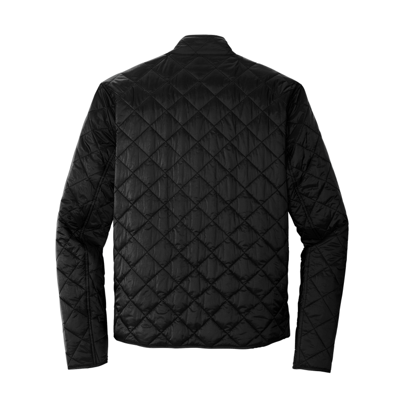 CB Logo Embroidered Quilted Jacket